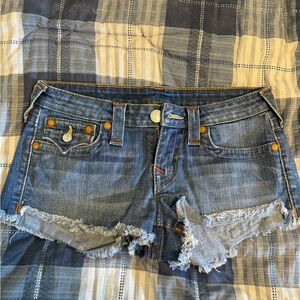 True Religion Jean Shorts